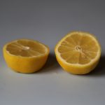 lemon sliced in half