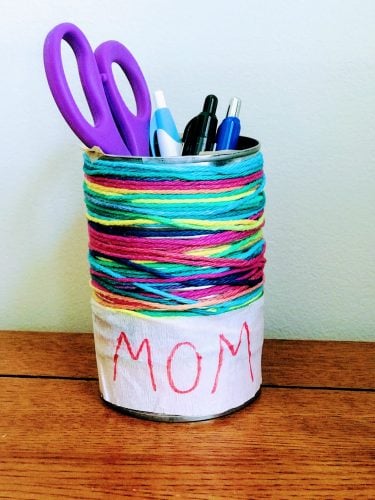Snazzy Can Pencil Holder