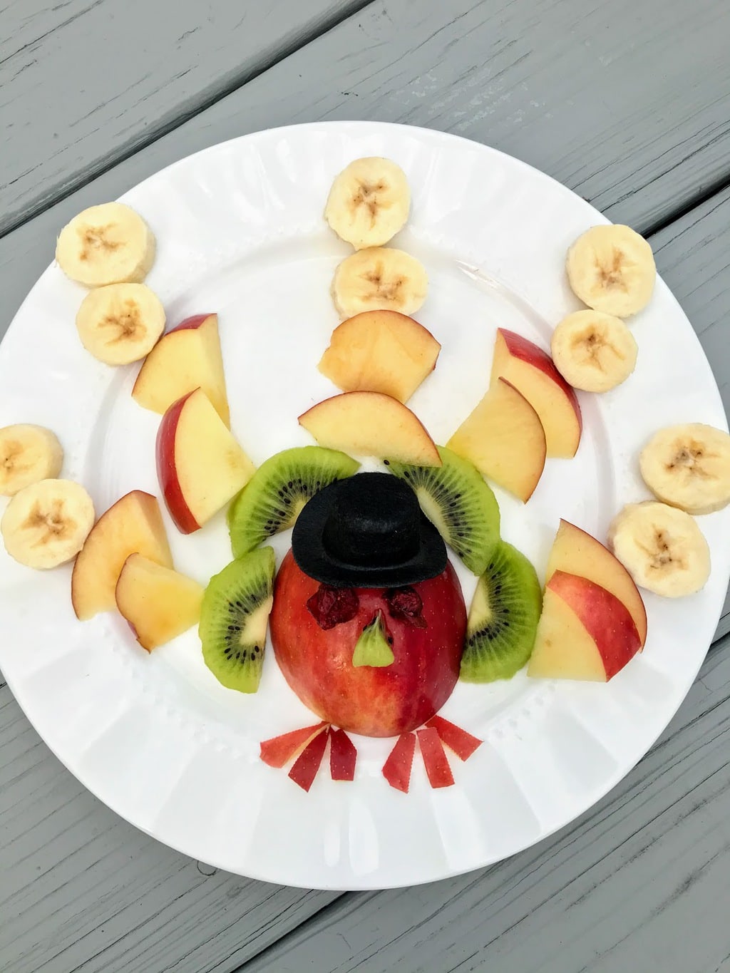 Turkey Fruit Plate