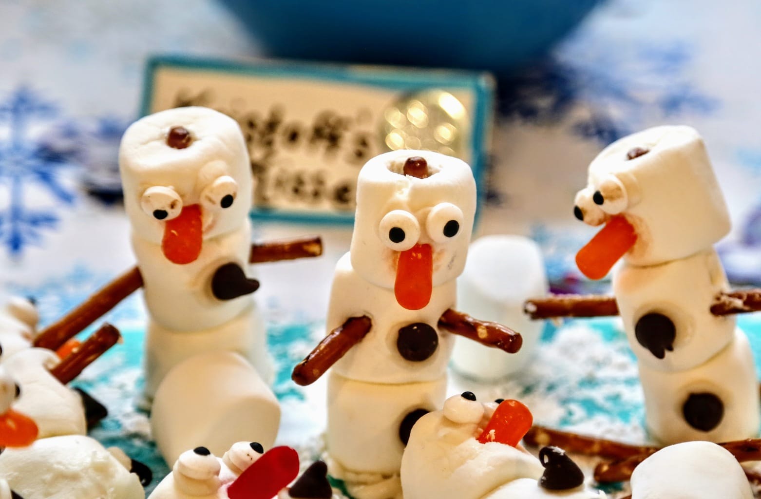 marshmellow snowmen