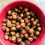 Roasted Chickpeas with Cinnamon and Sugar