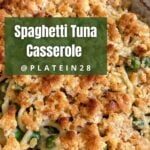 tuna casserole with spaghetti