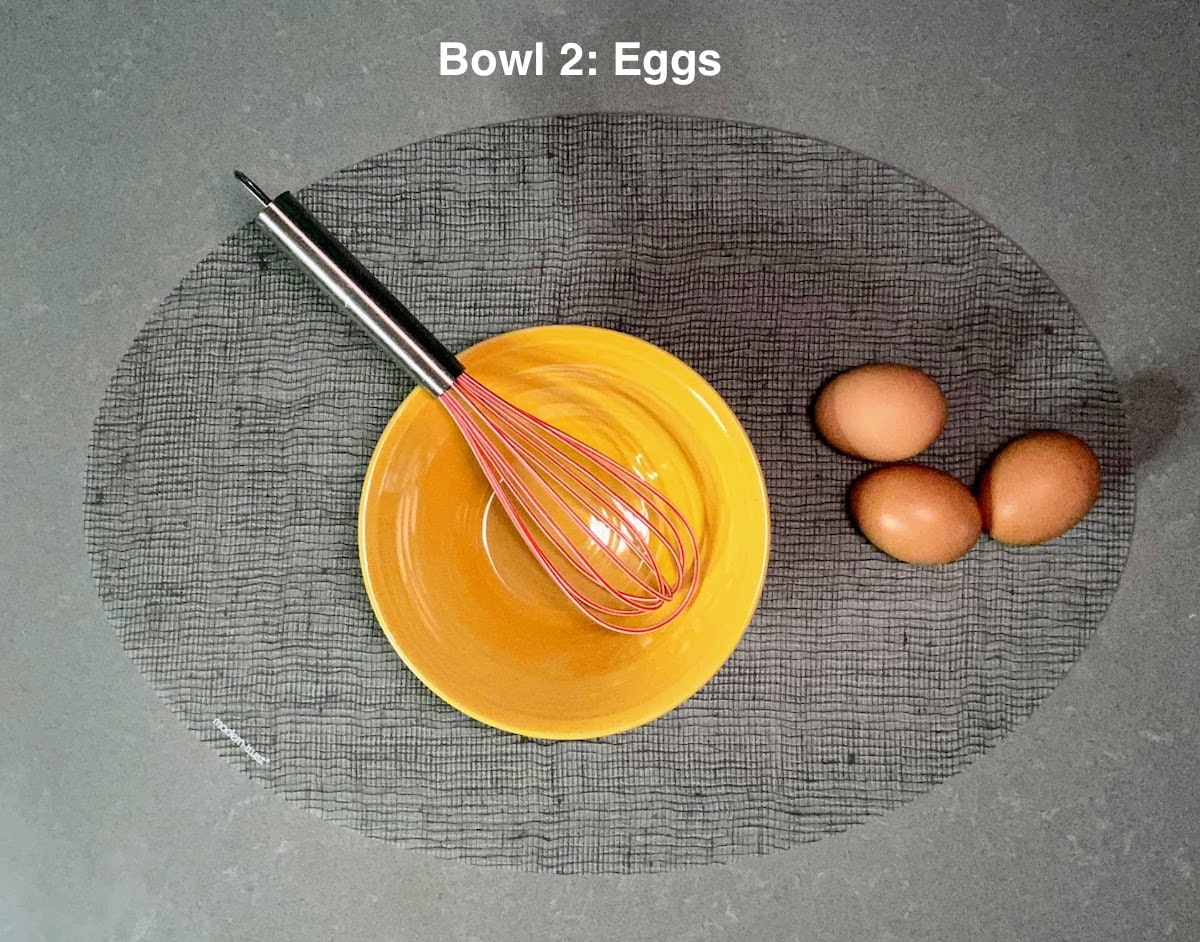 yellow bowl and eggs