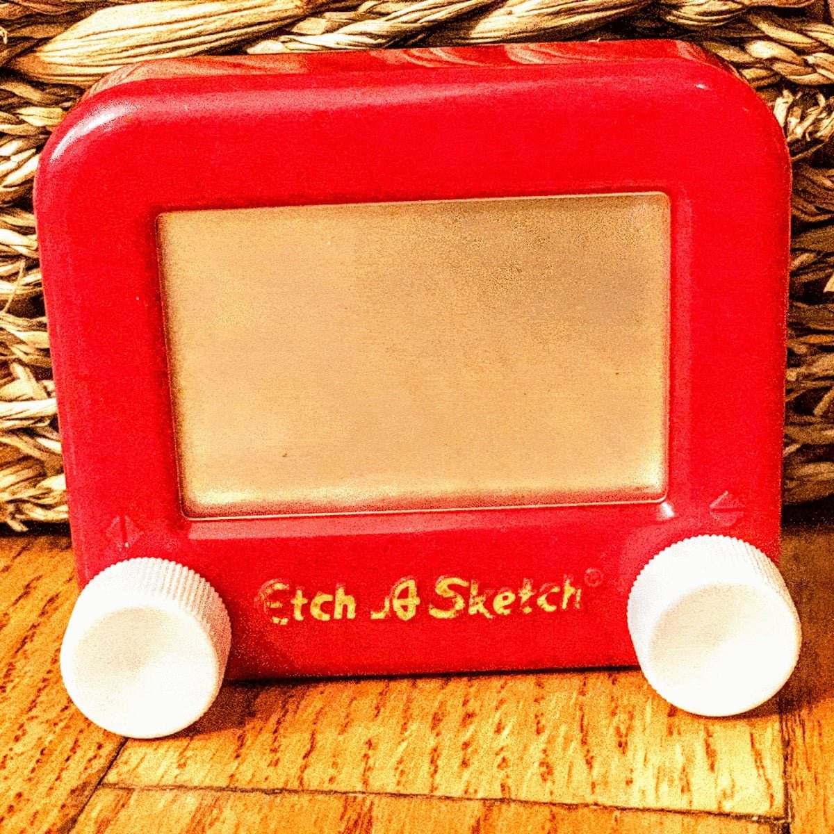 small vintage etch-a-sketch