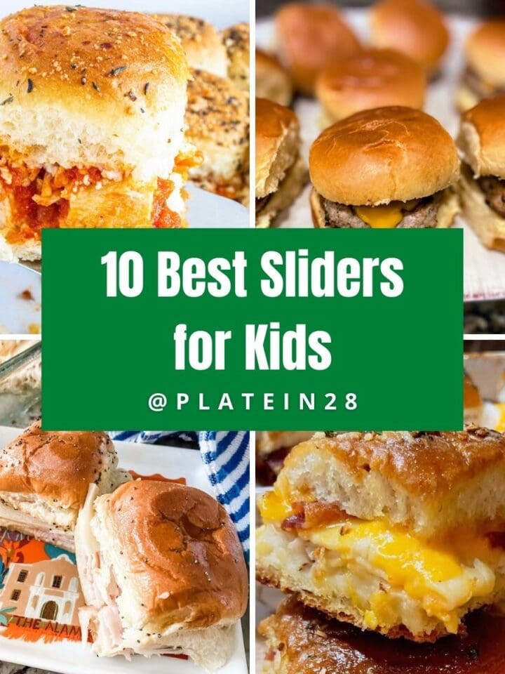 collage of sliders for kids
