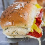 meat filled Italian slider