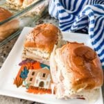 turkey and swiss sliders