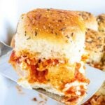 chicken parmesan slider