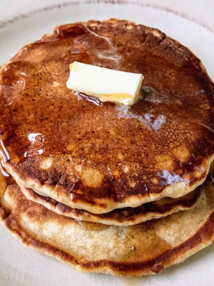 stacked pancakes
