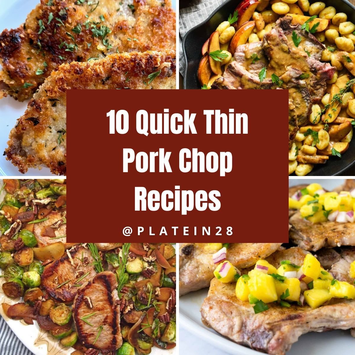 four pork recipes